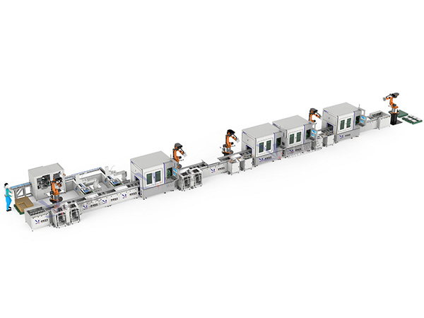 ESS Cylindrical Battery Module PACK Assembly Line